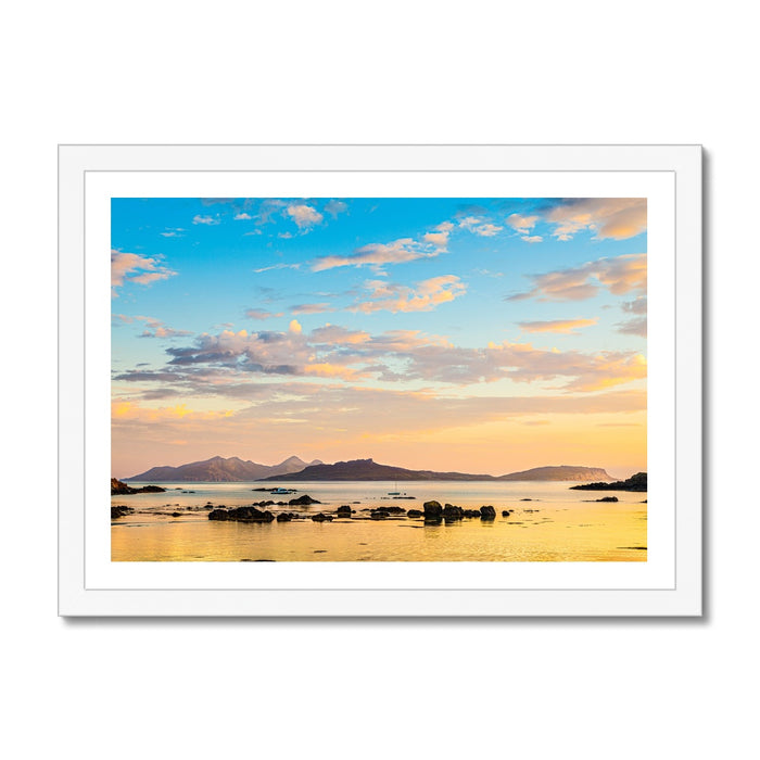 Dawn over the Inner Hebrides Framed Print