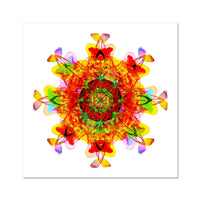 Creative Nurturing Mandala Wall Art Poster