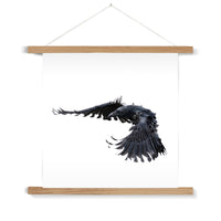 Raven 2 Fine Art Print with Hanger