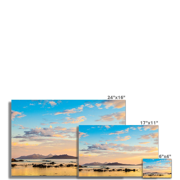 Dawn over the Inner Hebrides Wall Art Poster