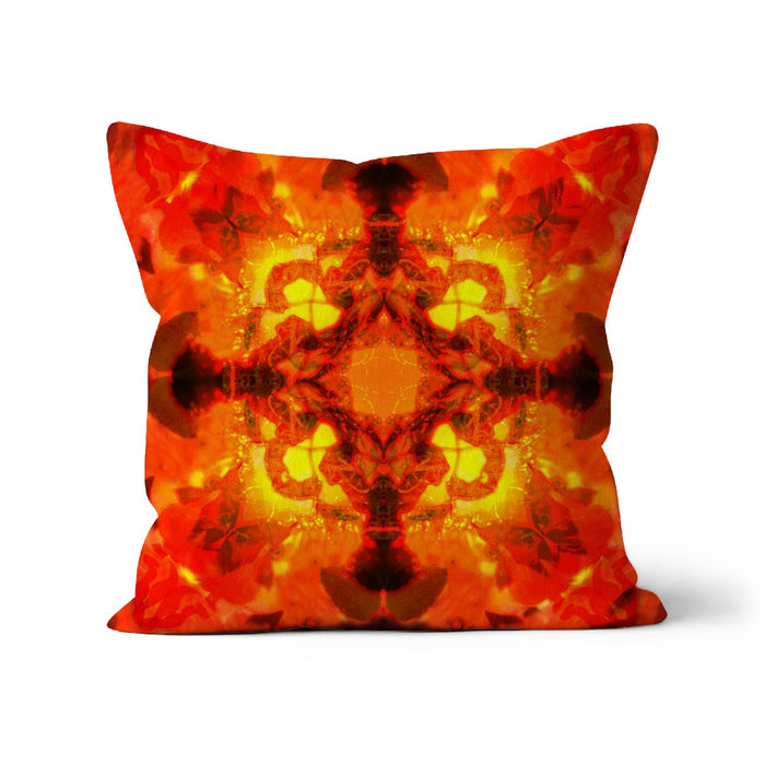Fire Elemental Mandala Cushion