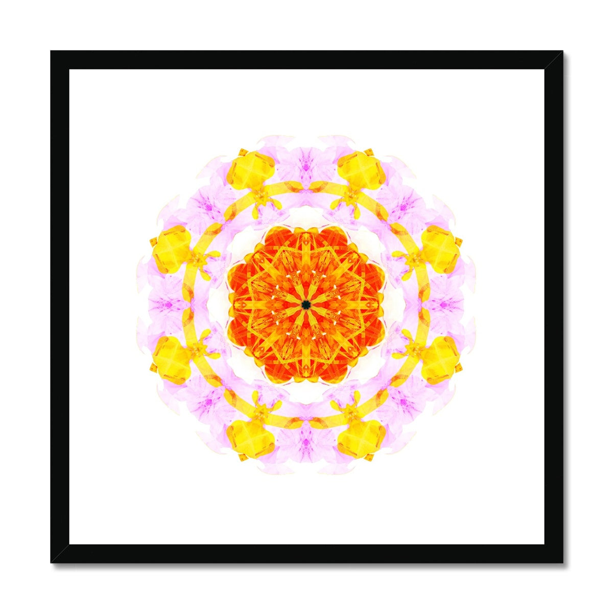 Creativity Mandala Framed & Mounted Print
