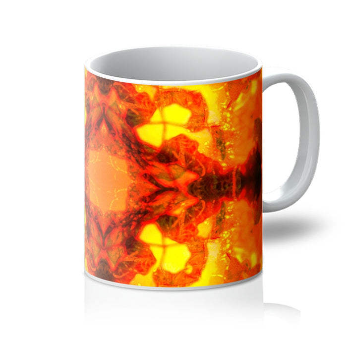 Fire Elemental Mandala Mug