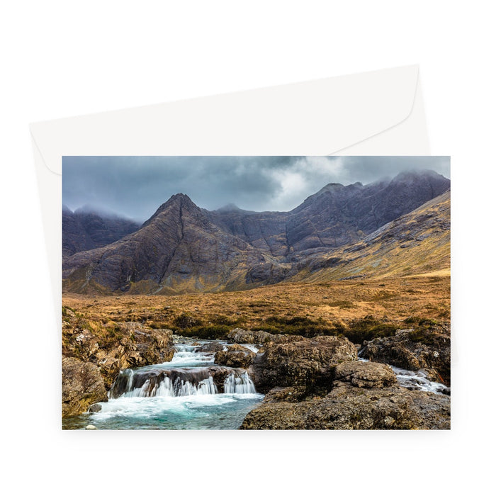 Fairy Pools, Isle of Skye Greeting Card