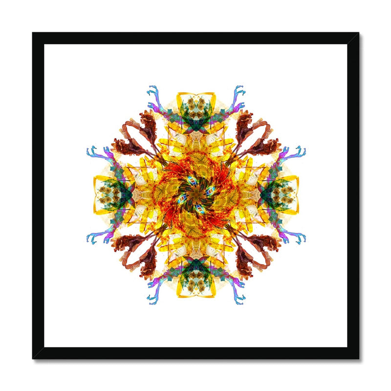 Ancient Wisdom Mandala Framed & Mounted Print